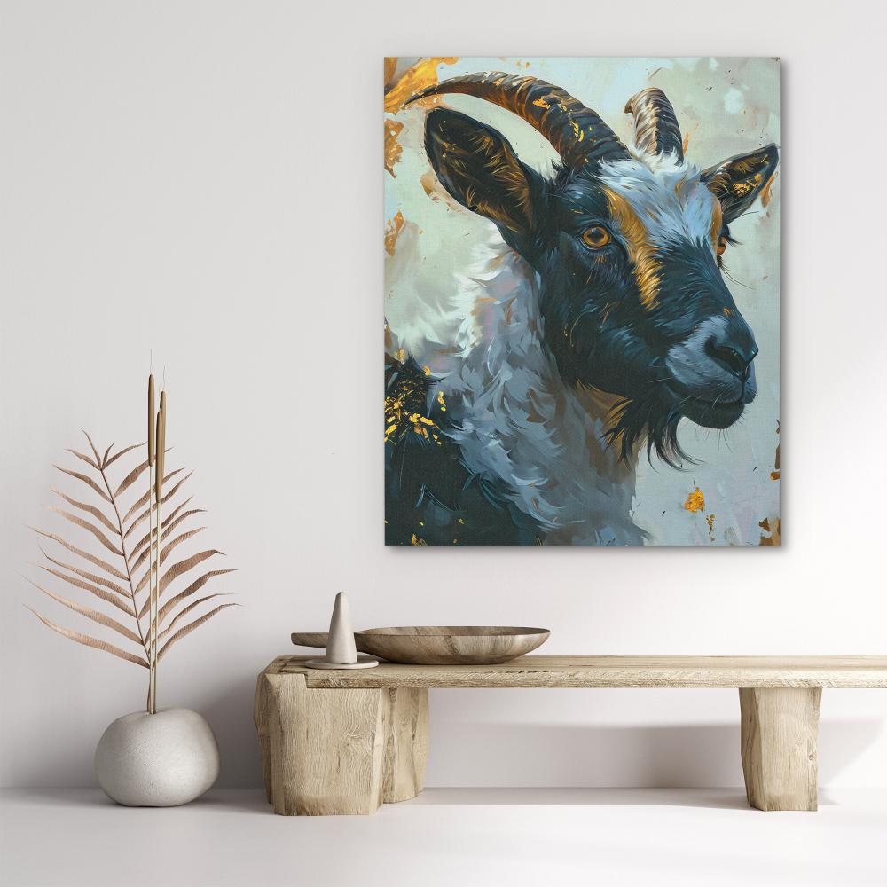 Mighty Mountain Goat - Luxury Wall Art