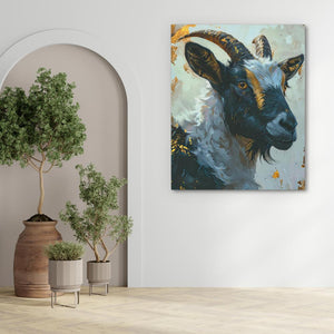 Mighty Mountain Goat - Luxury Wall Art