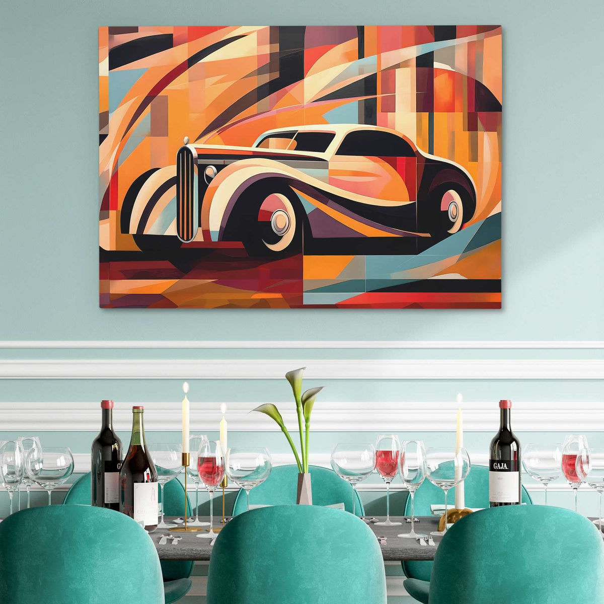 Mobsters Ride - Luxury Wall Art
