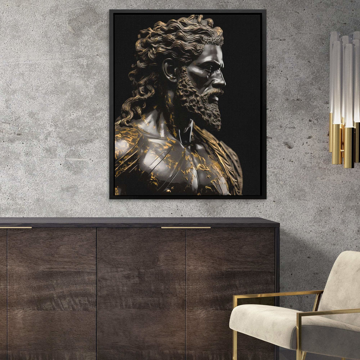 Mold of Zeus - Luxury Wall Art
