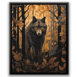 Molten Wolf - Luxury Wall Art
