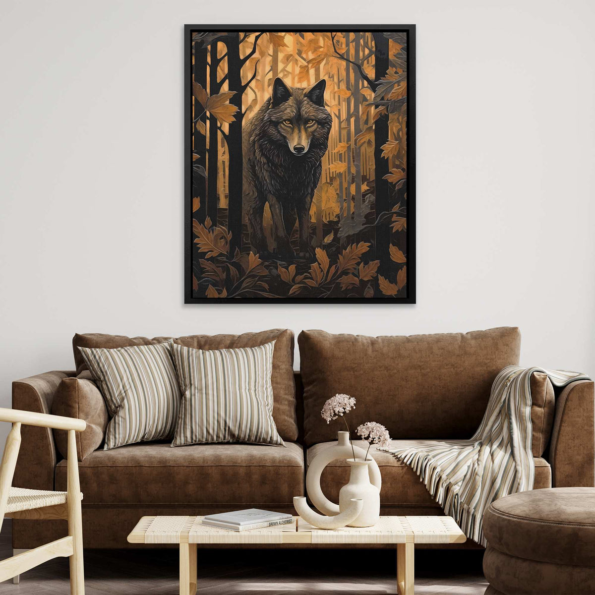 Molten Wolf - Luxury Wall Art