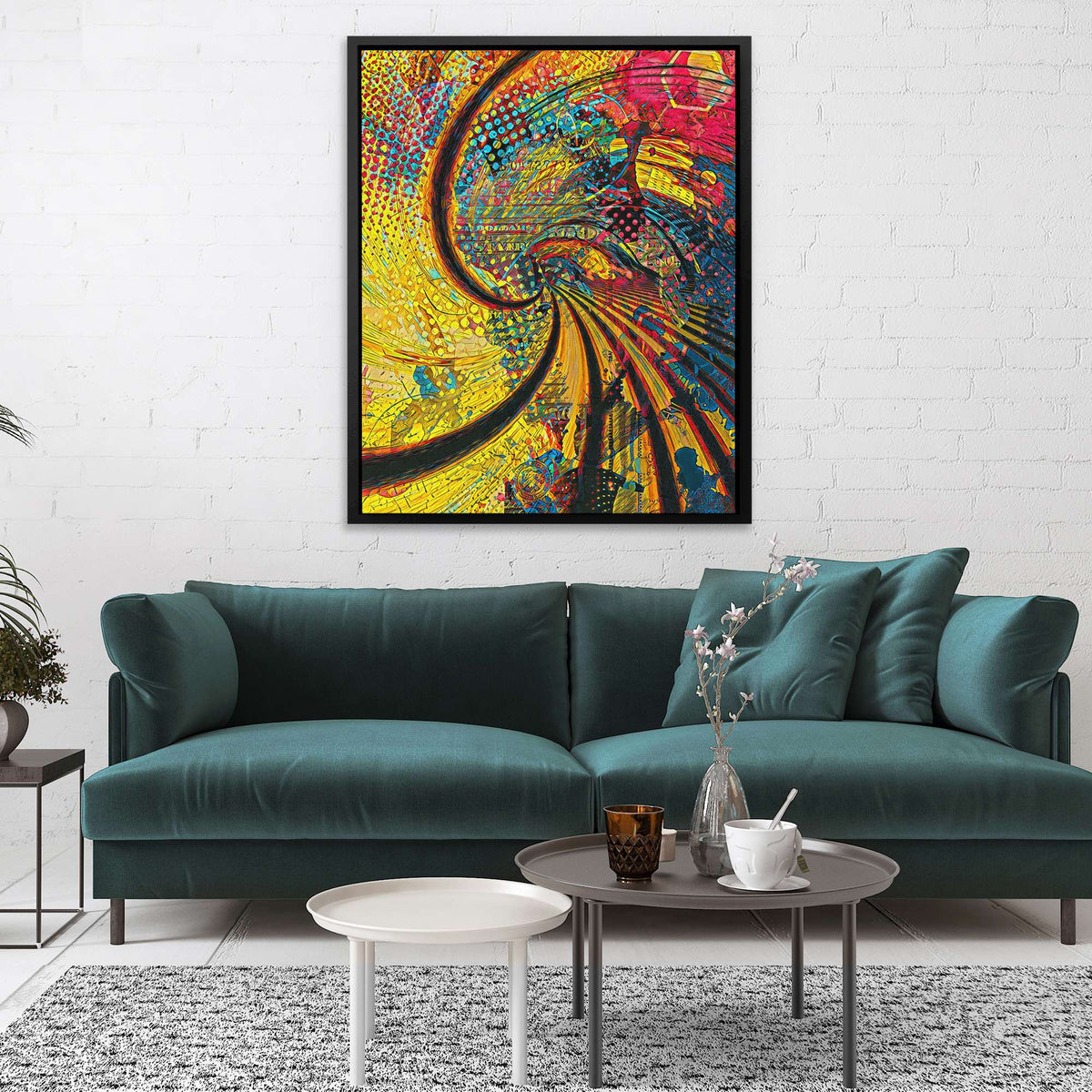 Money Spiral - Luxury Wall Art