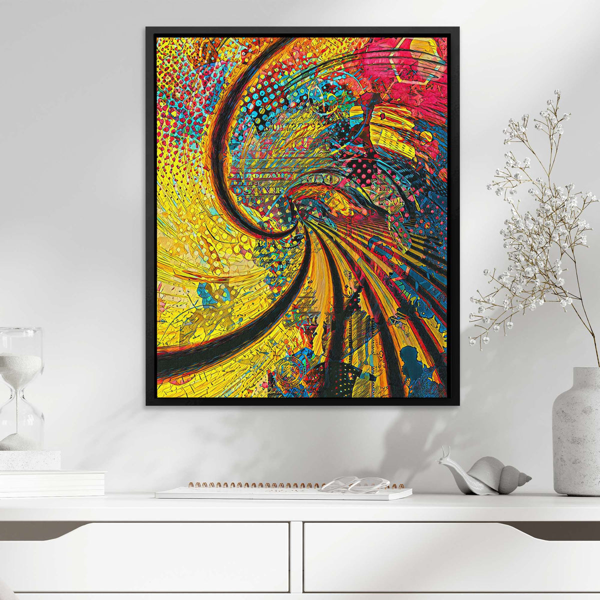 Money Spiral - Luxury Wall Art