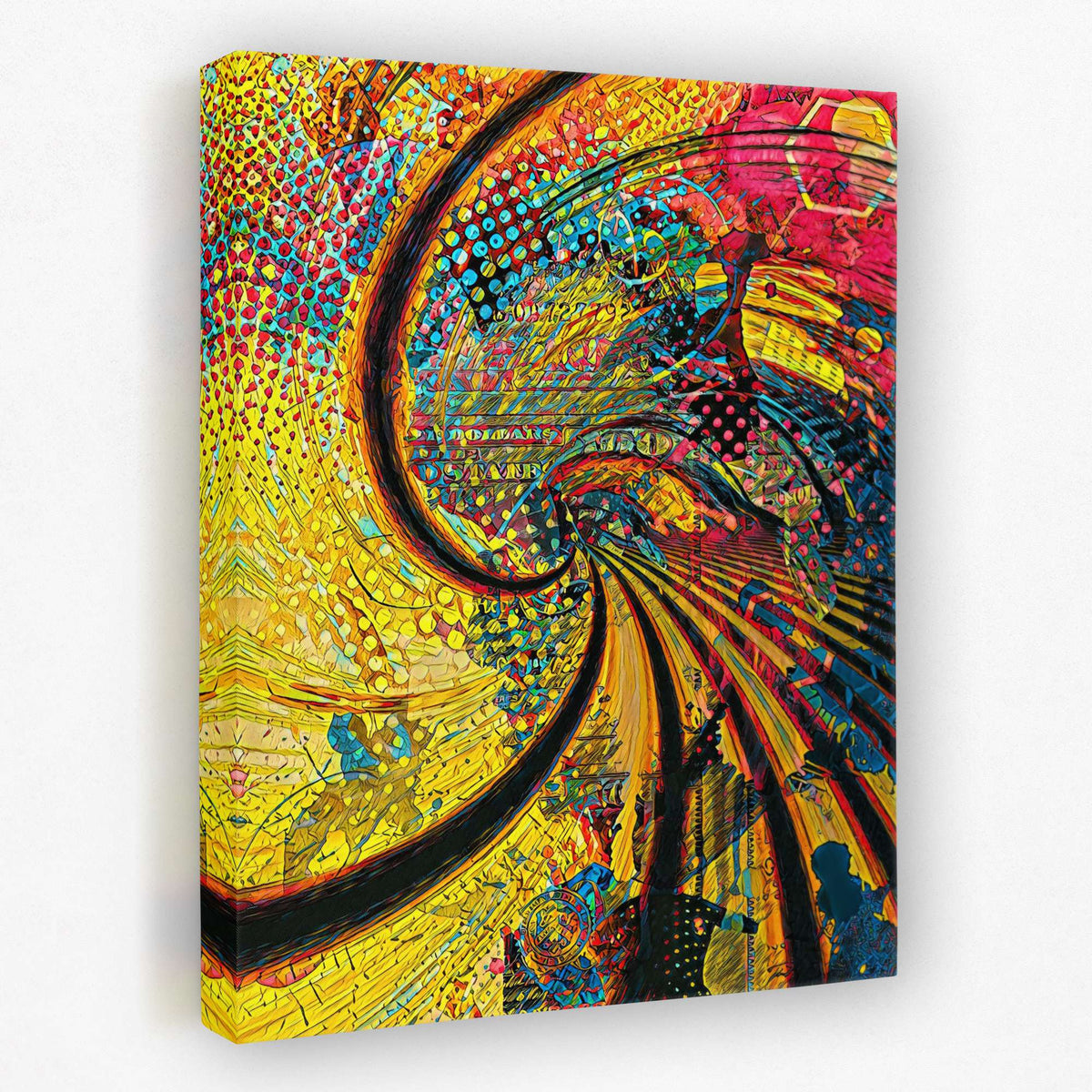 Money Spiral - Luxury Wall Art