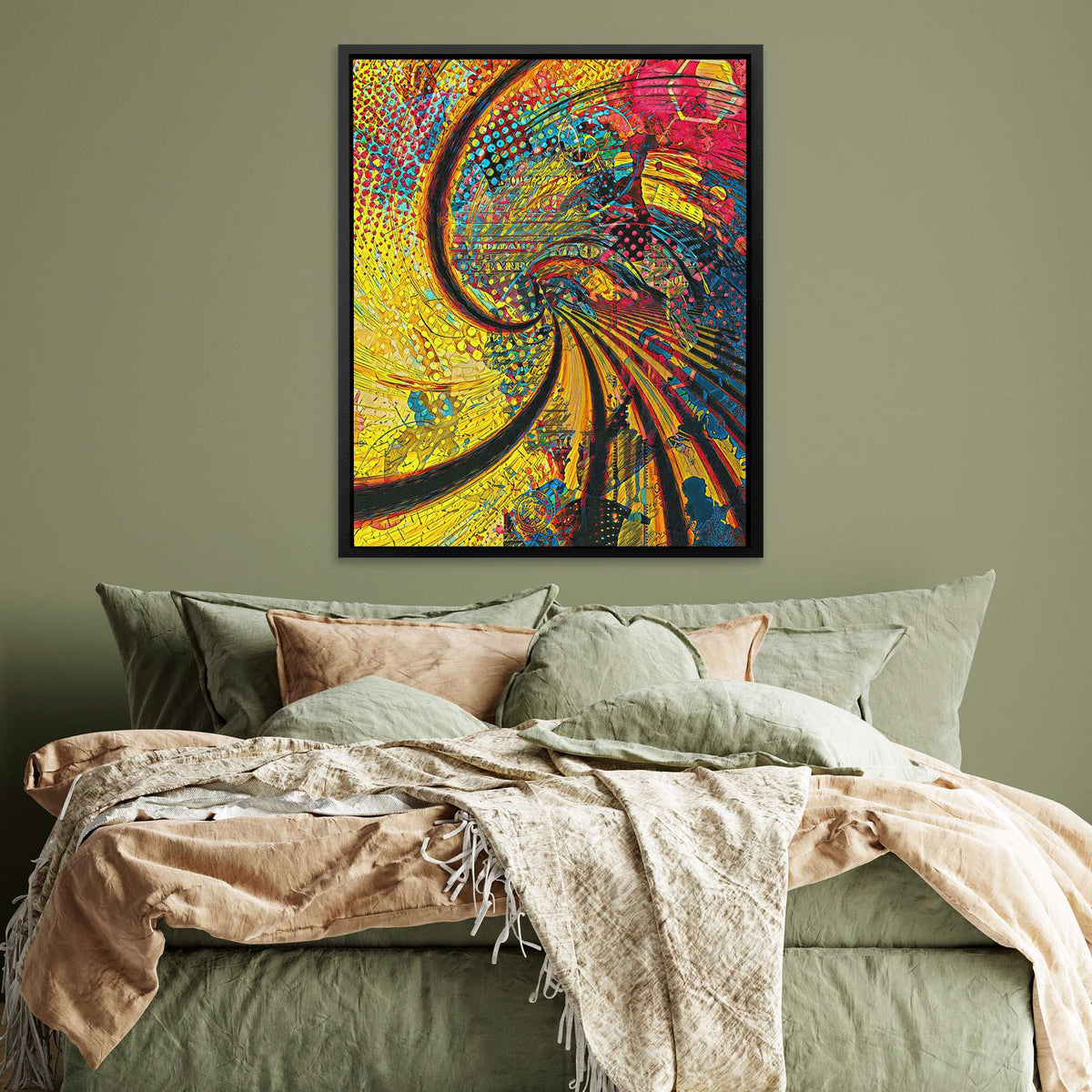 Money Spiral - Luxury Wall Art