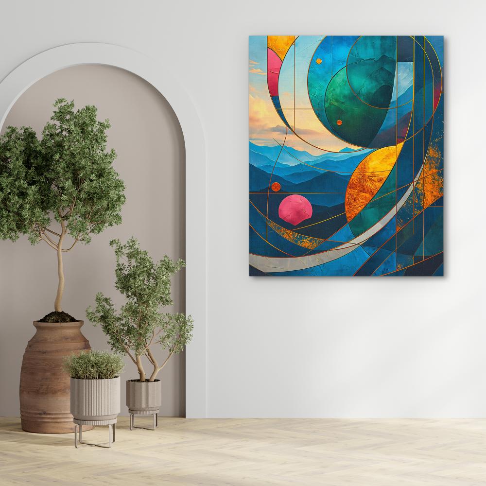 Mountain Window - Luxury Wall Art