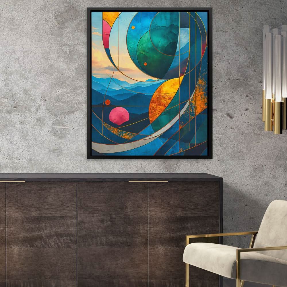 Mountain Window - Luxury Wall Art