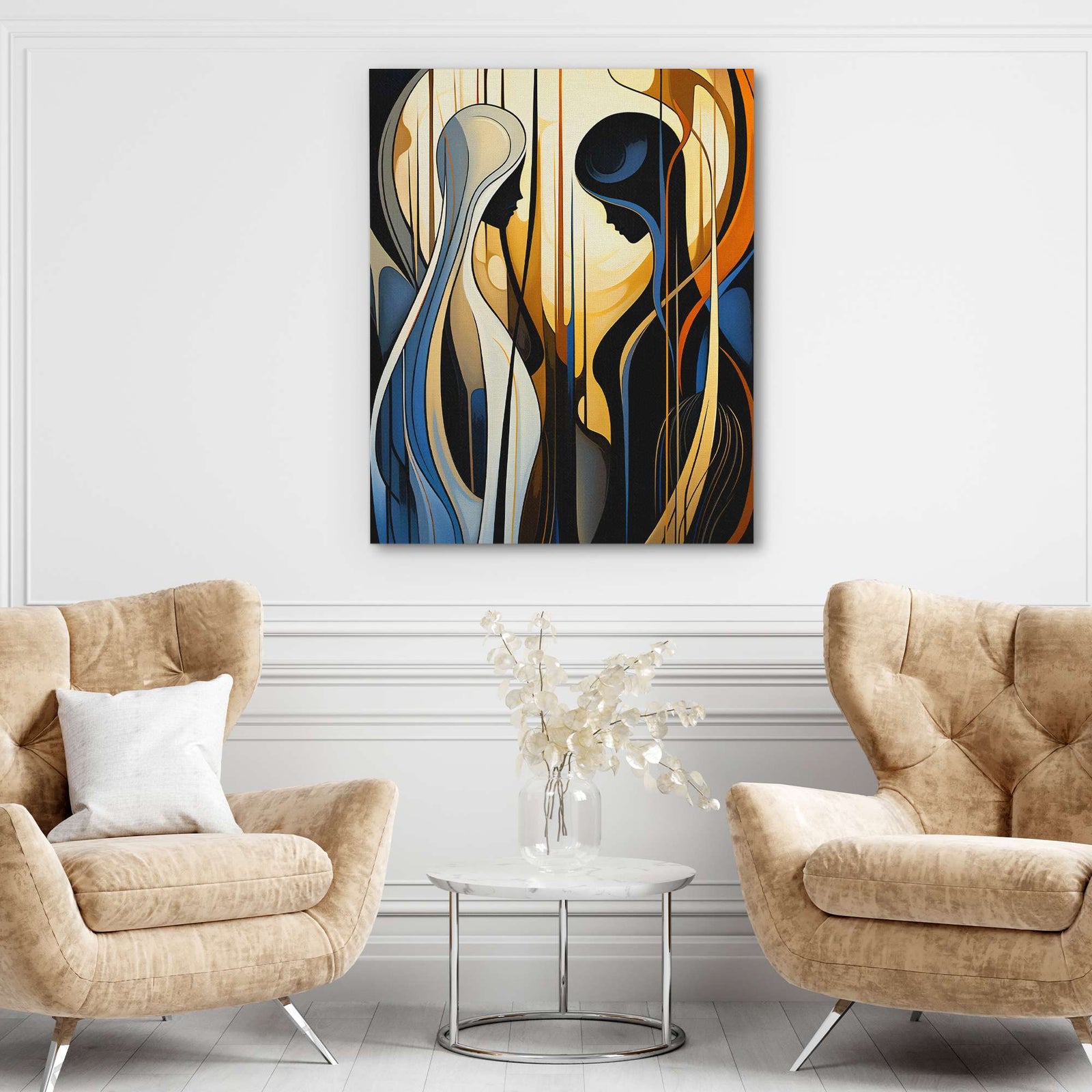 Mysterious Shadows - Luxury Wall Art