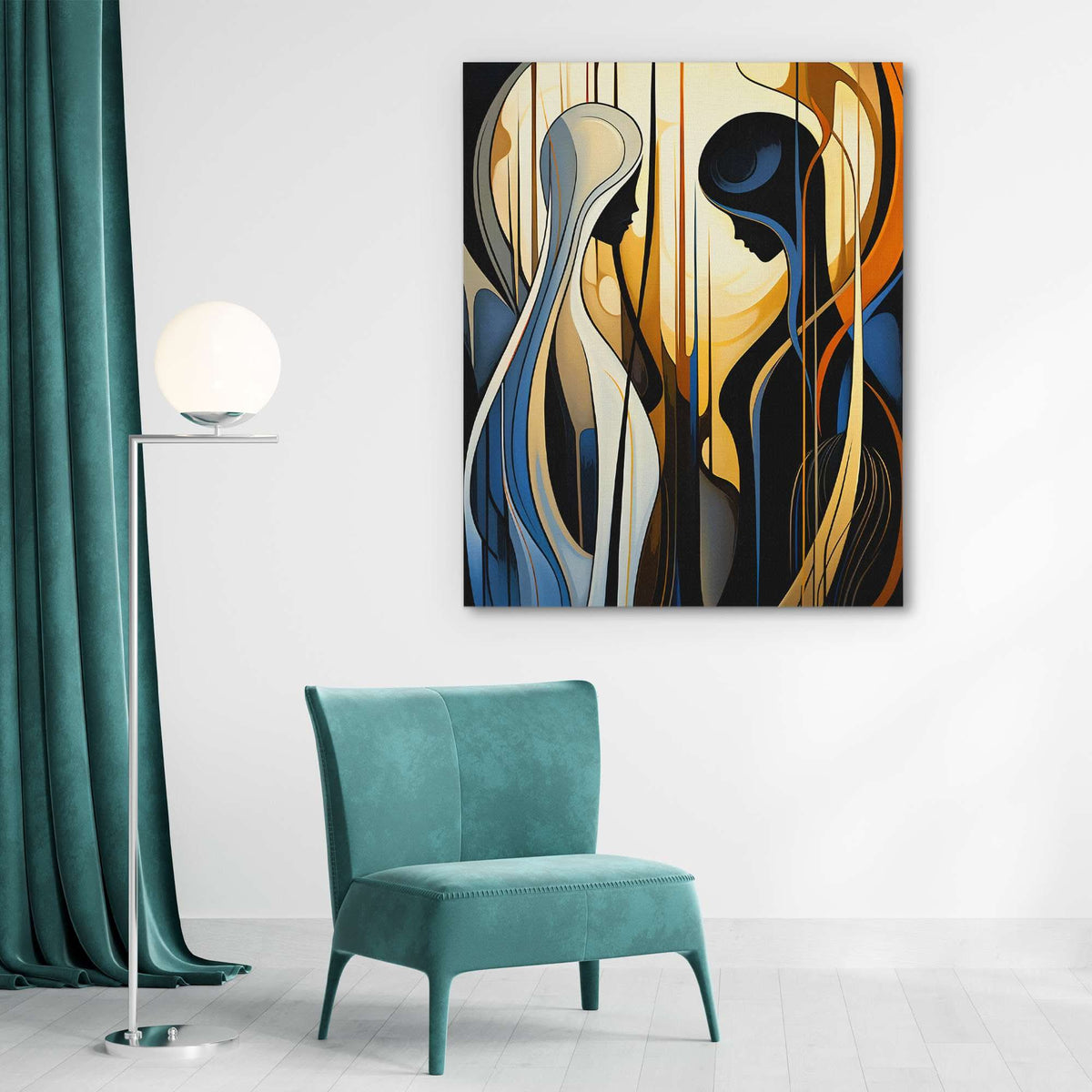 Mysterious Shadows - Luxury Wall Art