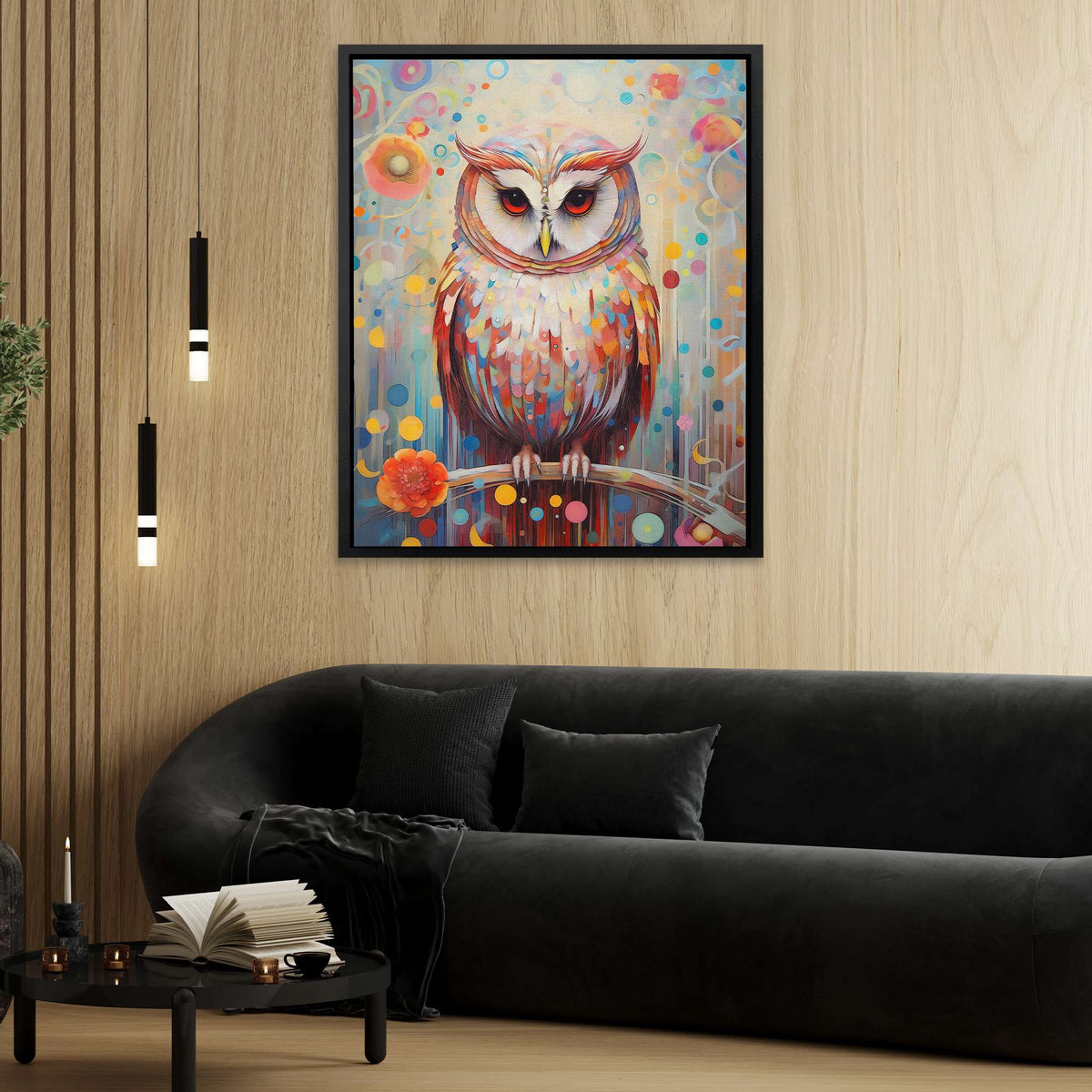Mystical Owl - Luxury Wall Art