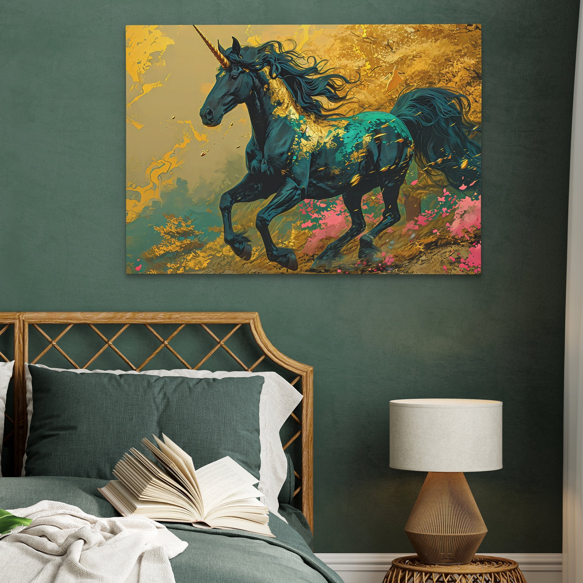 Mystical Unicorn - Luxury Wall Art