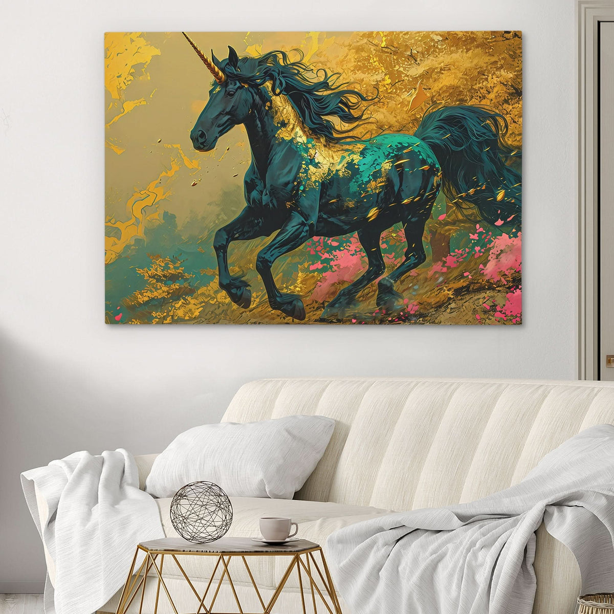 Mystical Unicorn - Luxury Wall Art