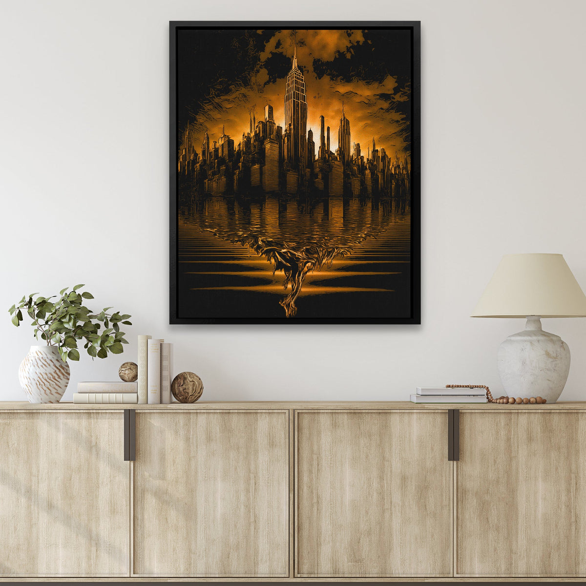 New York Gold Plated - Luxury Wall Art