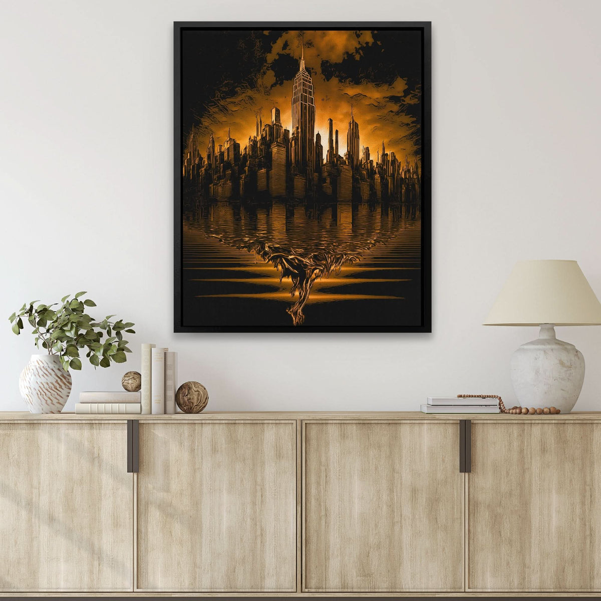 New York Gold Plated - Luxury Wall Art