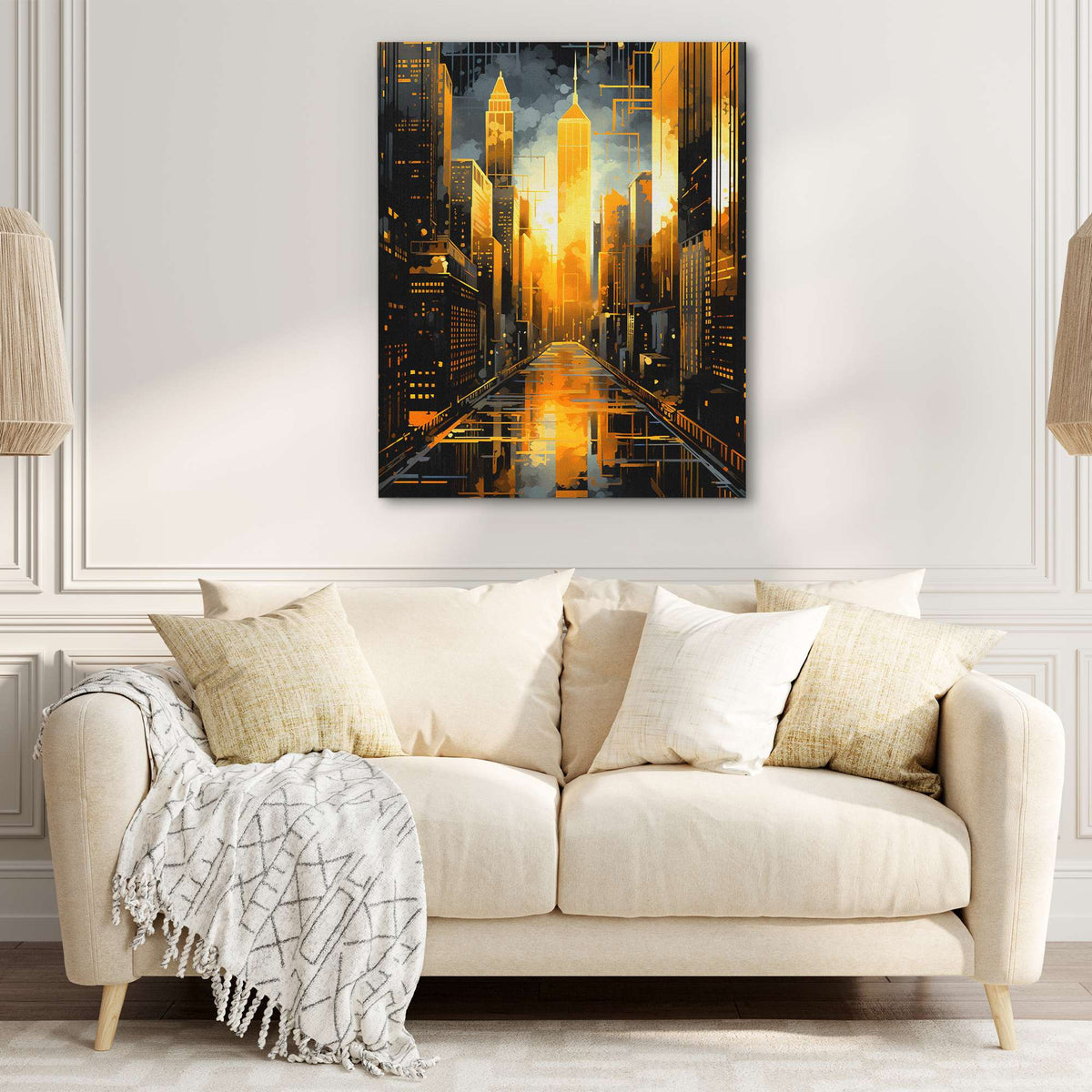 New York Street - Luxury Wall Art