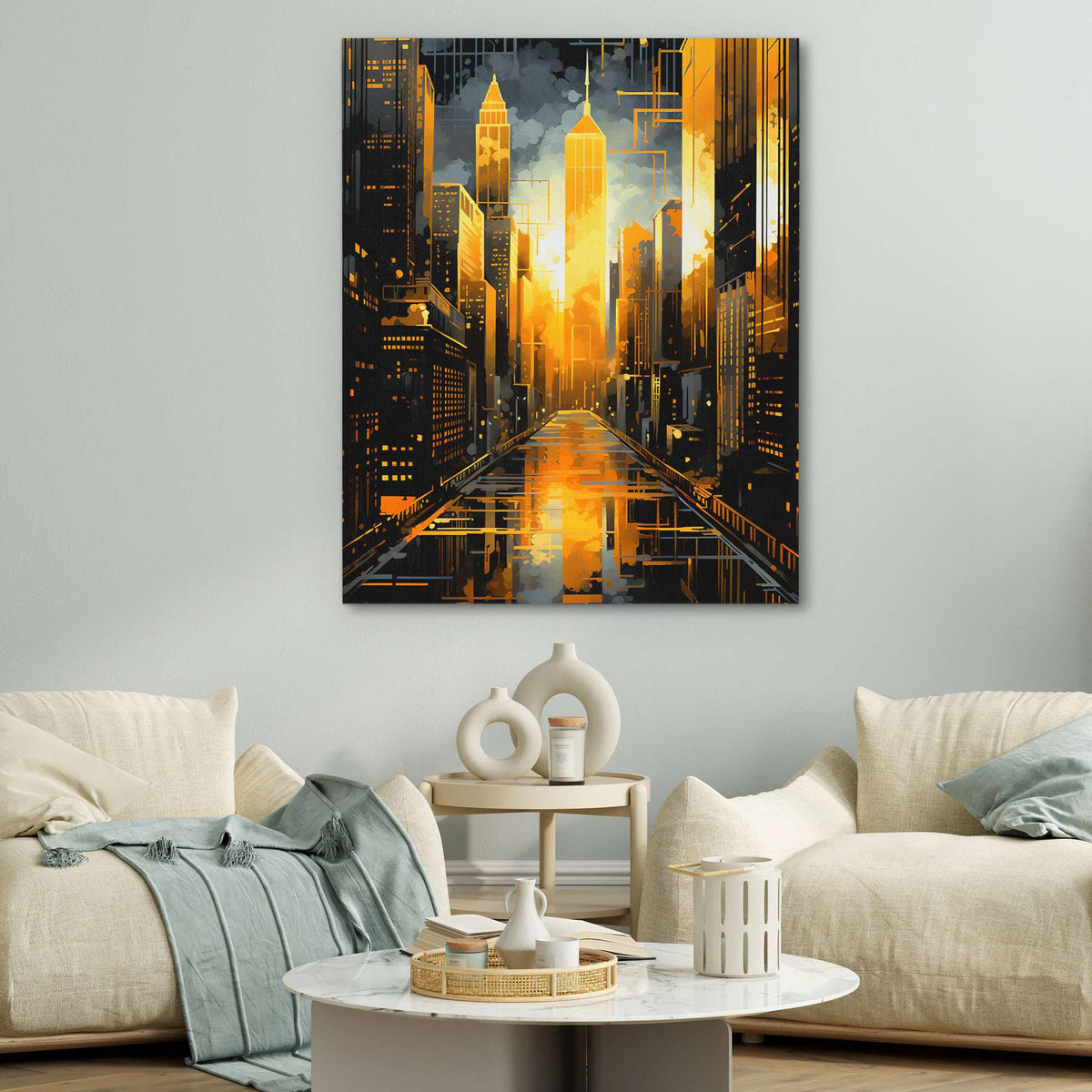 New York Street - Luxury Wall Art
