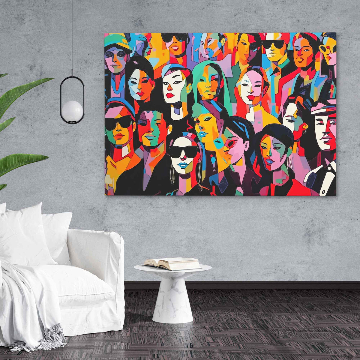 Night at the Club - Luxury Wall Art