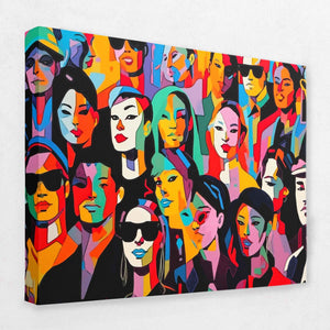 Night at the Club - Luxury Wall Art