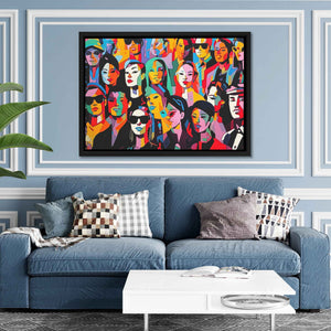 Night at the Club - Luxury Wall Art