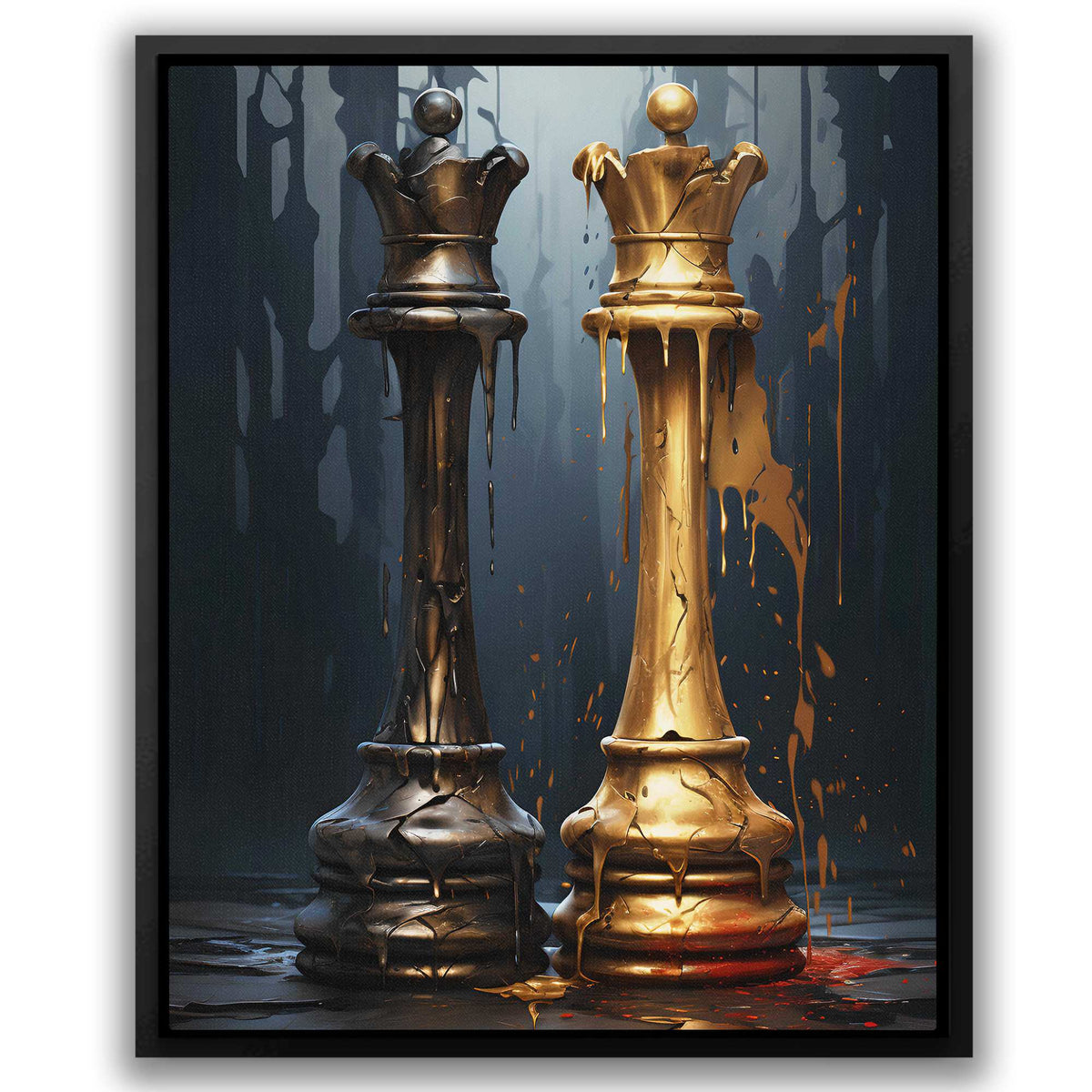 Noble Chess-mates - Luxury Wall Art