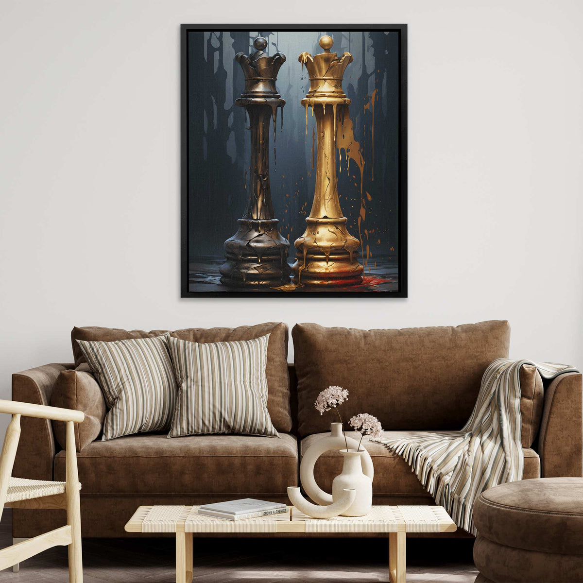 Noble Chess-mates - Luxury Wall Art