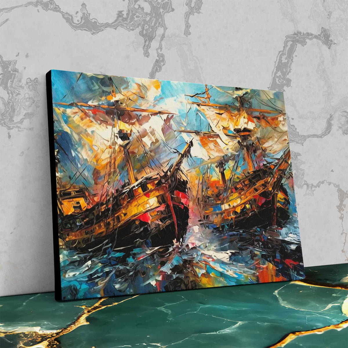 Oceanic Takeover - Luxury Wall Art