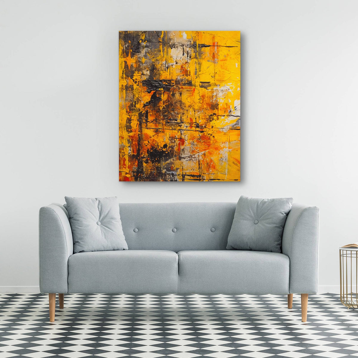 Opulent Strides - Luxury Wall Art