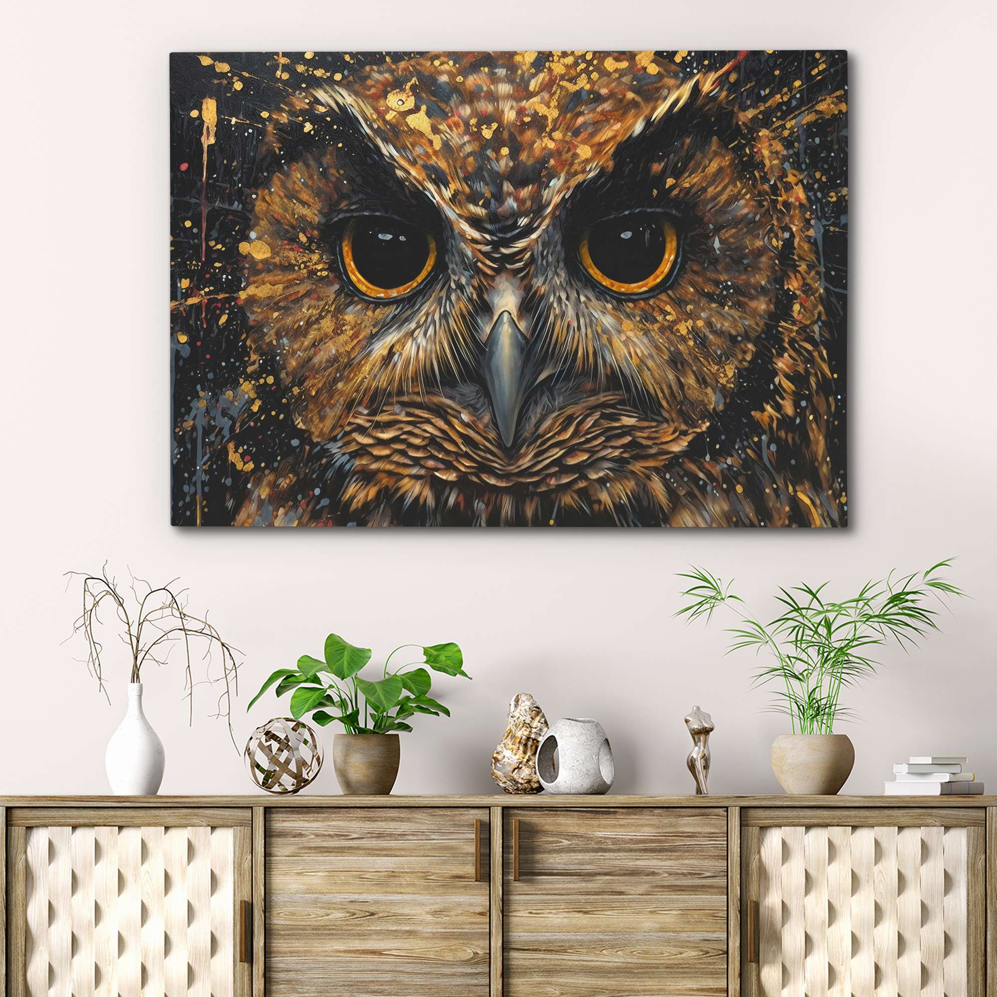 Owl of the Night - Luxury Wall Art