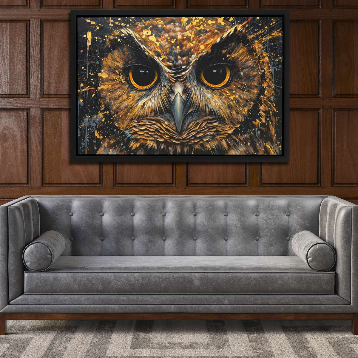 Owl of the Night - Luxury Wall Art