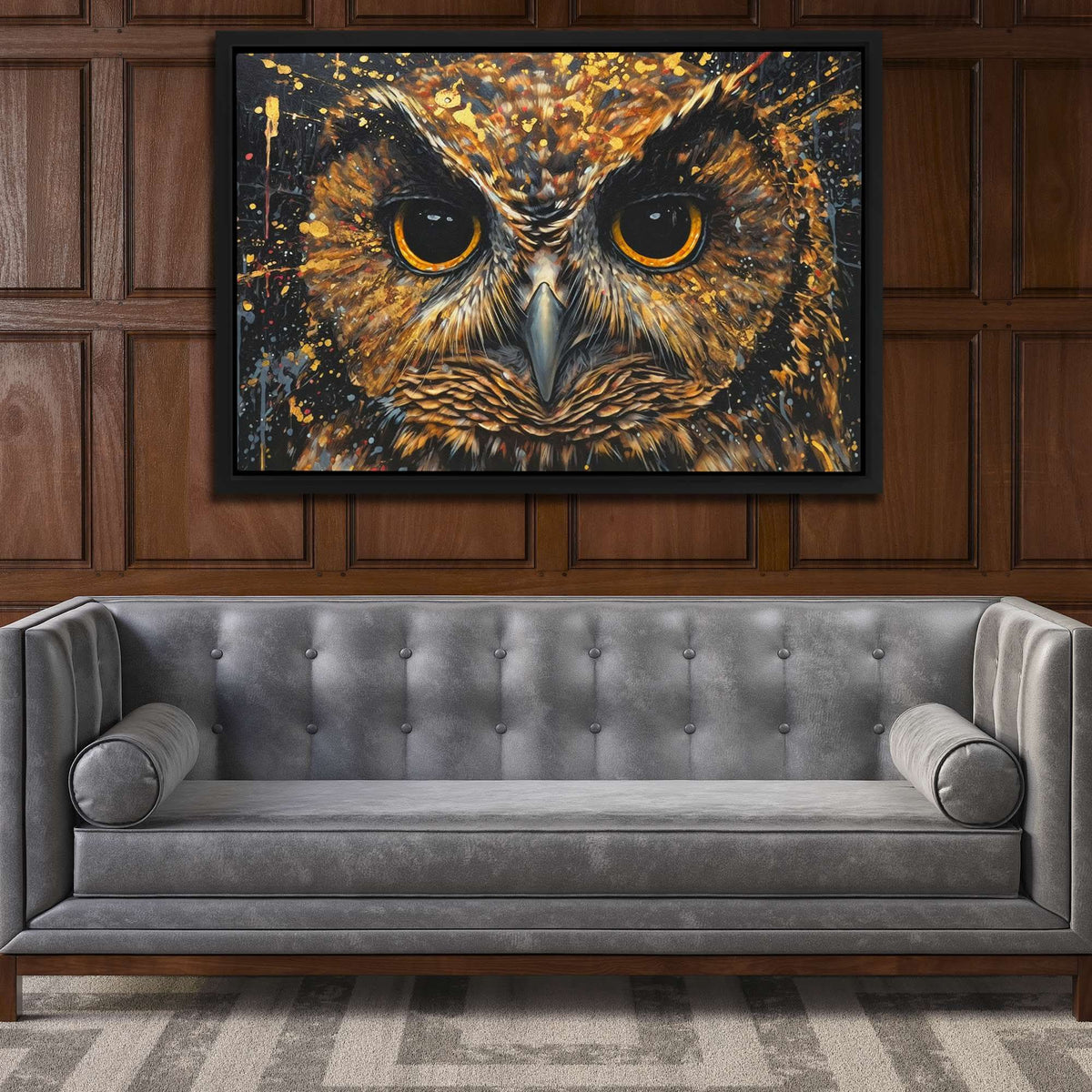 Owl of the Night - Luxury Wall Art
