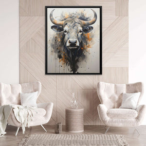 Pale Bull - Luxury Wall Art