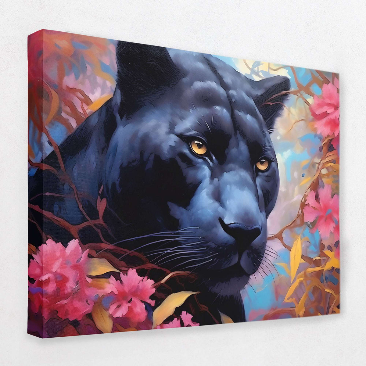Panther in Pink - Luxury Wall Art