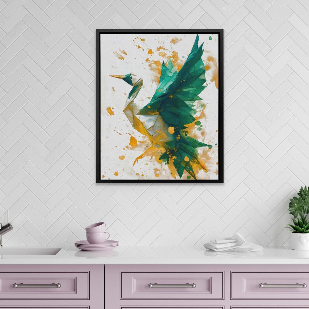 Paper Crane - Luxury Wall Art
