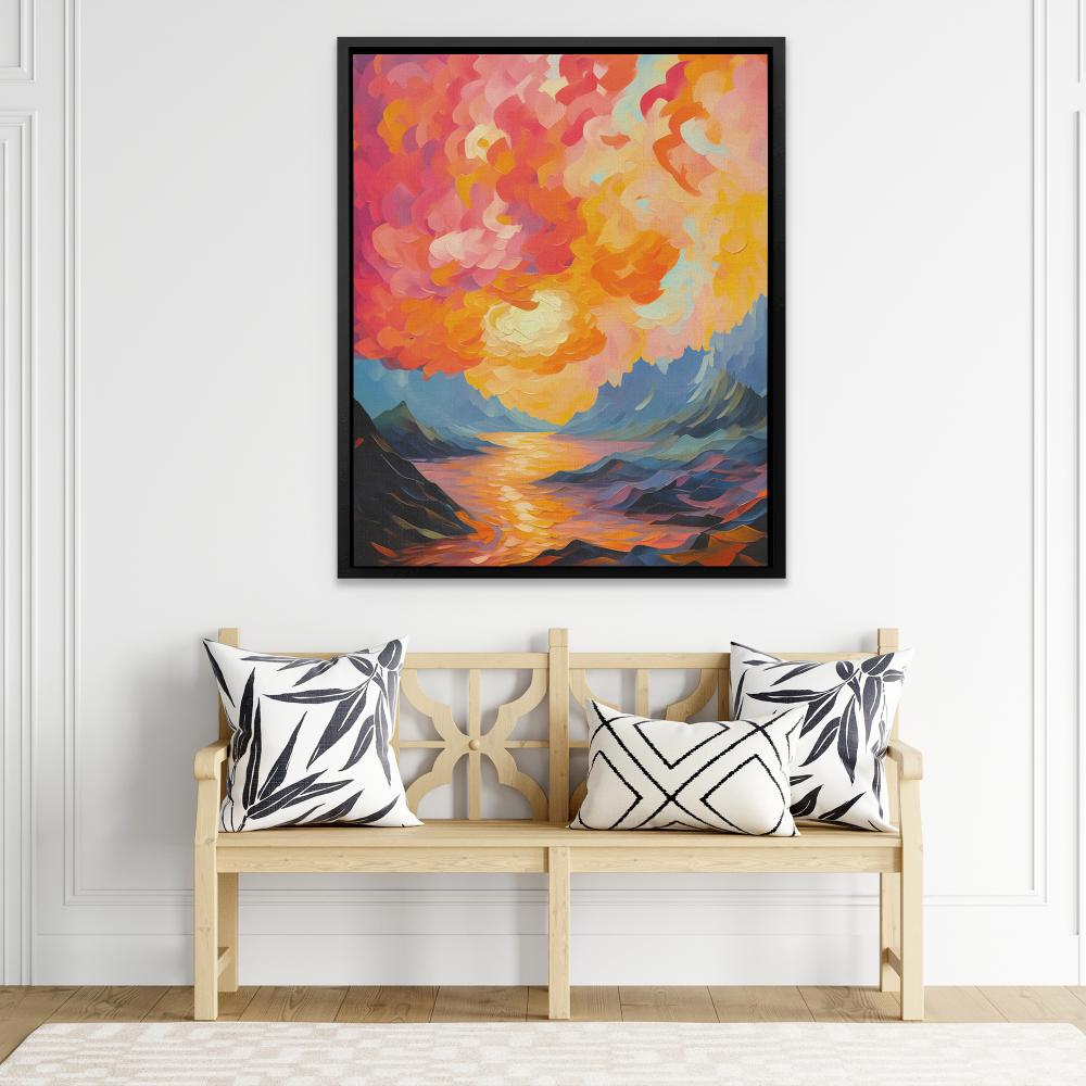 Pastel Stream - Luxury Wall Art