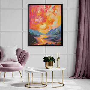Pastel Stream - Luxury Wall Art