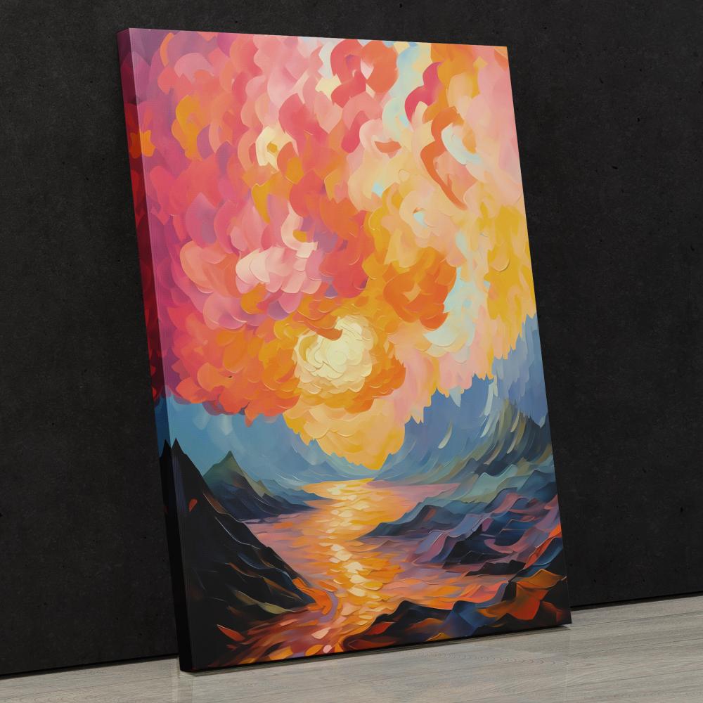 Pastel Stream - Luxury Wall Art