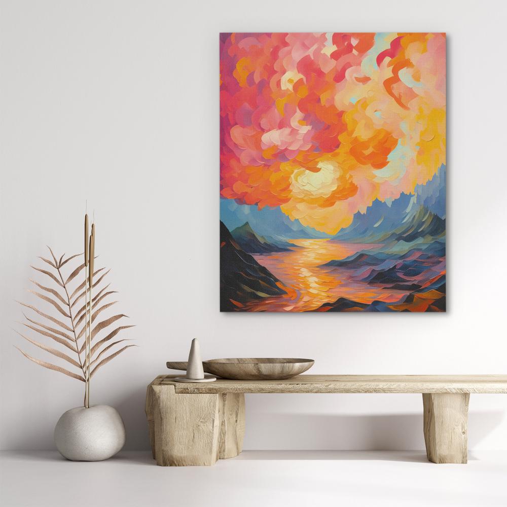 Pastel Stream - Luxury Wall Art