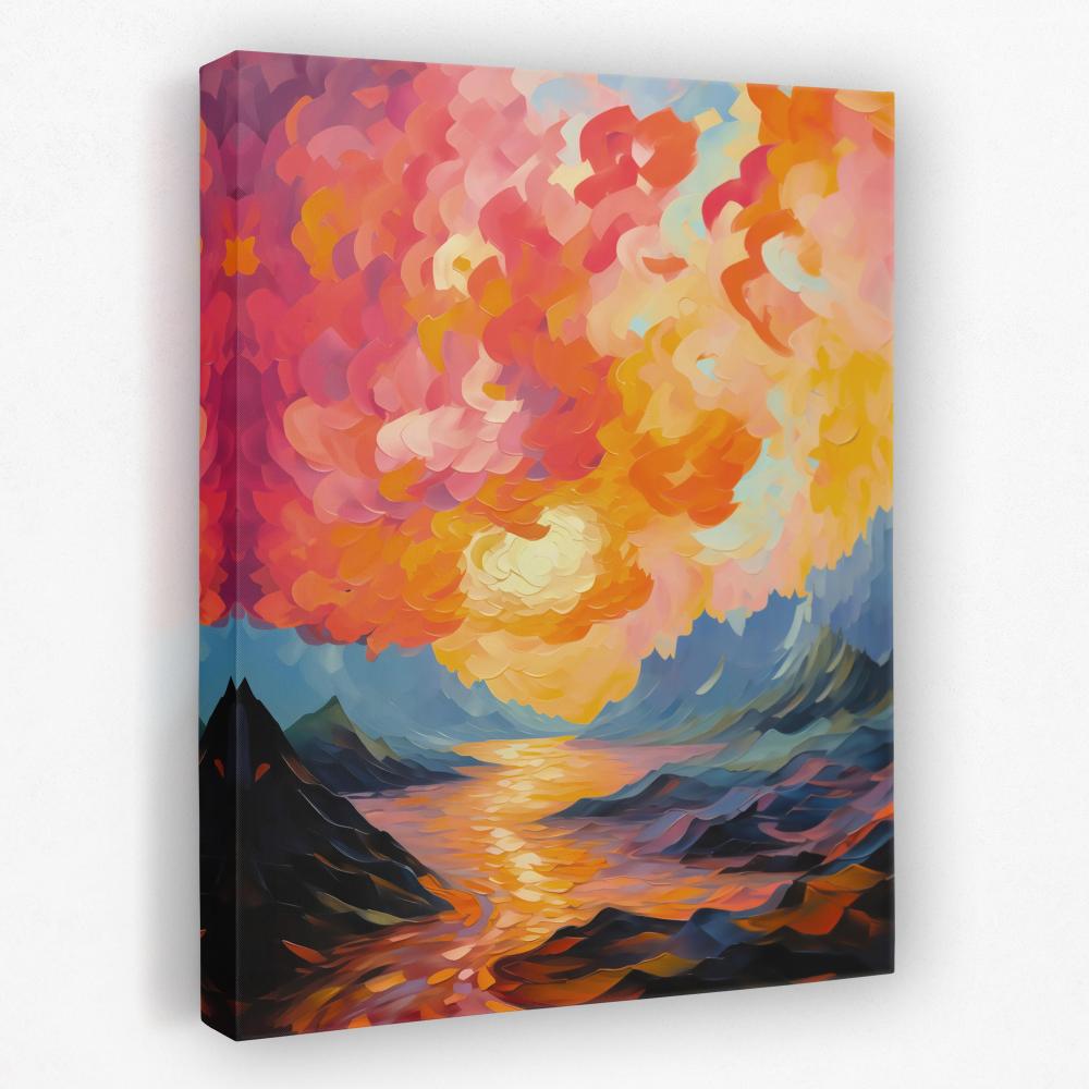 Pastel Stream - Luxury Wall Art