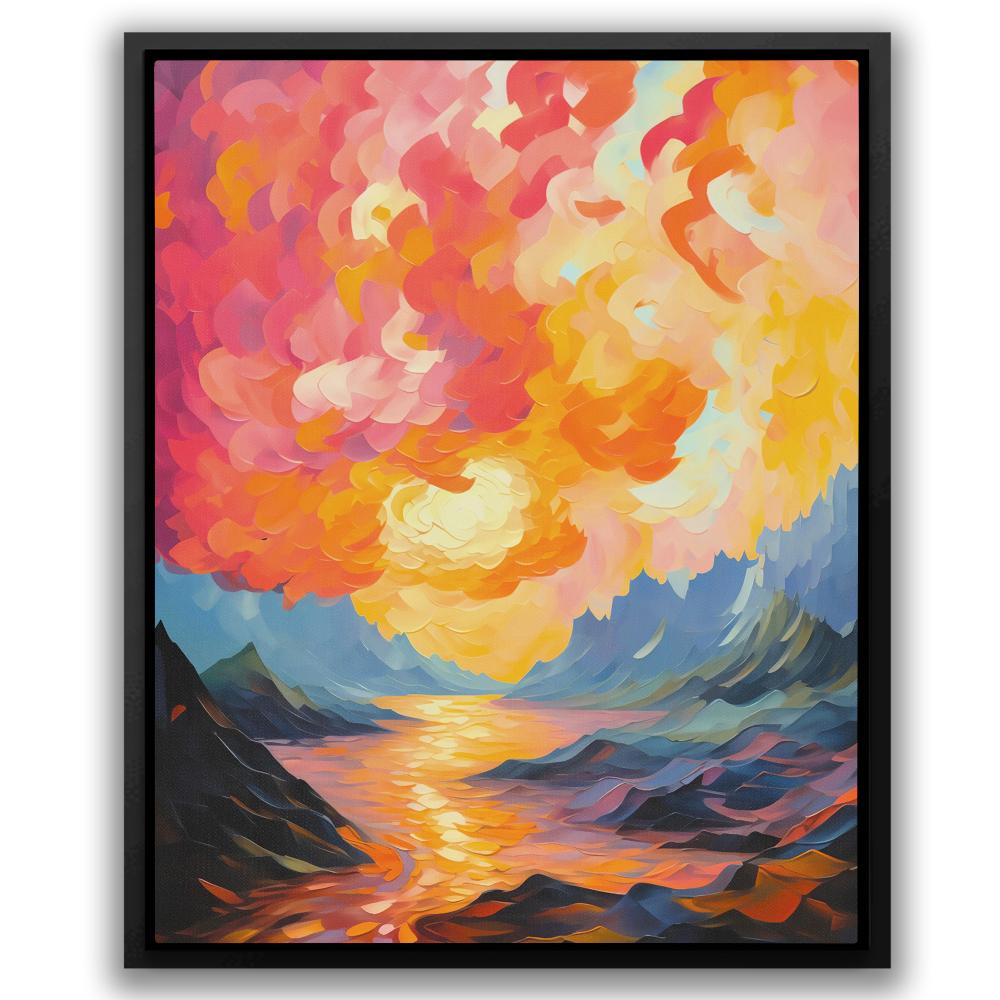 Pastel Stream - Luxury Wall Art