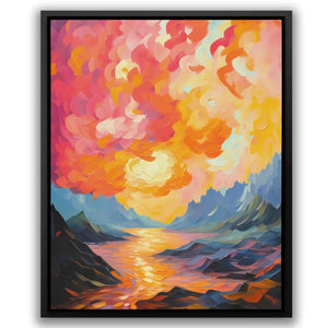 Pastel Stream - Luxury Wall Art