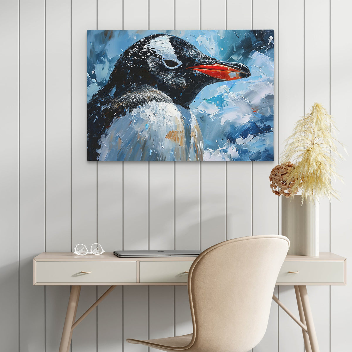 Penguin Portrait - Luxury Wall Art