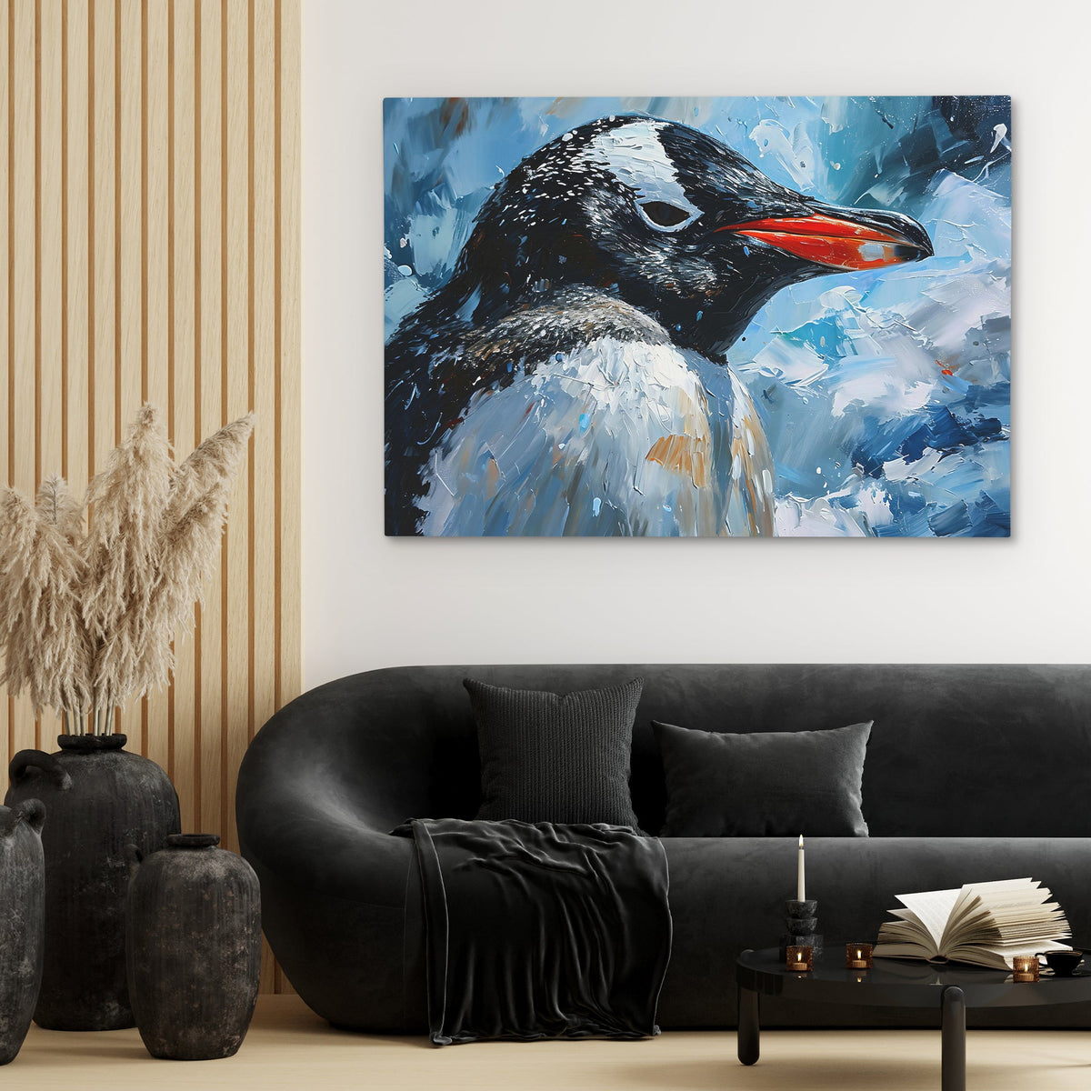 Penguin Portrait - Luxury Wall Art