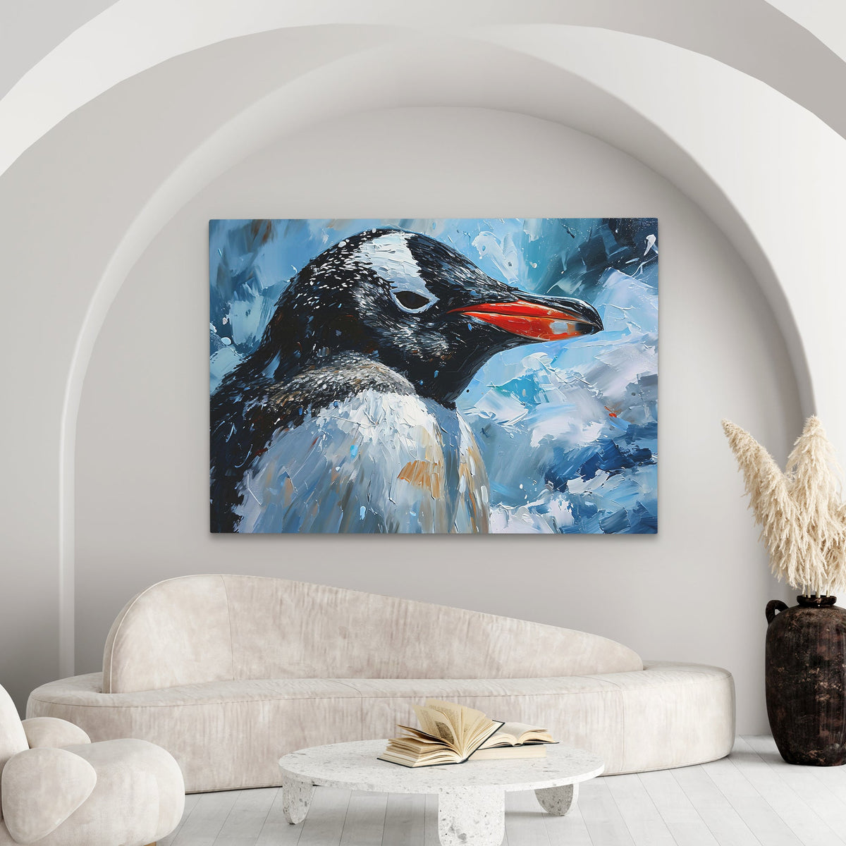 Penguin Portrait - Luxury Wall Art