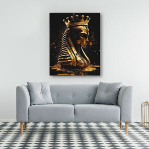 Pharaoh Chess King - Luxury Wall Art