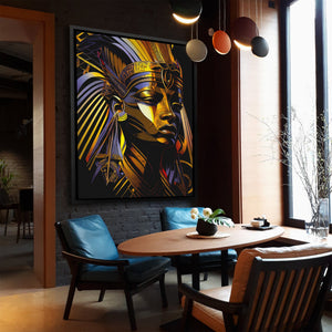 Pharaoh of Light - Luxury Wall Art