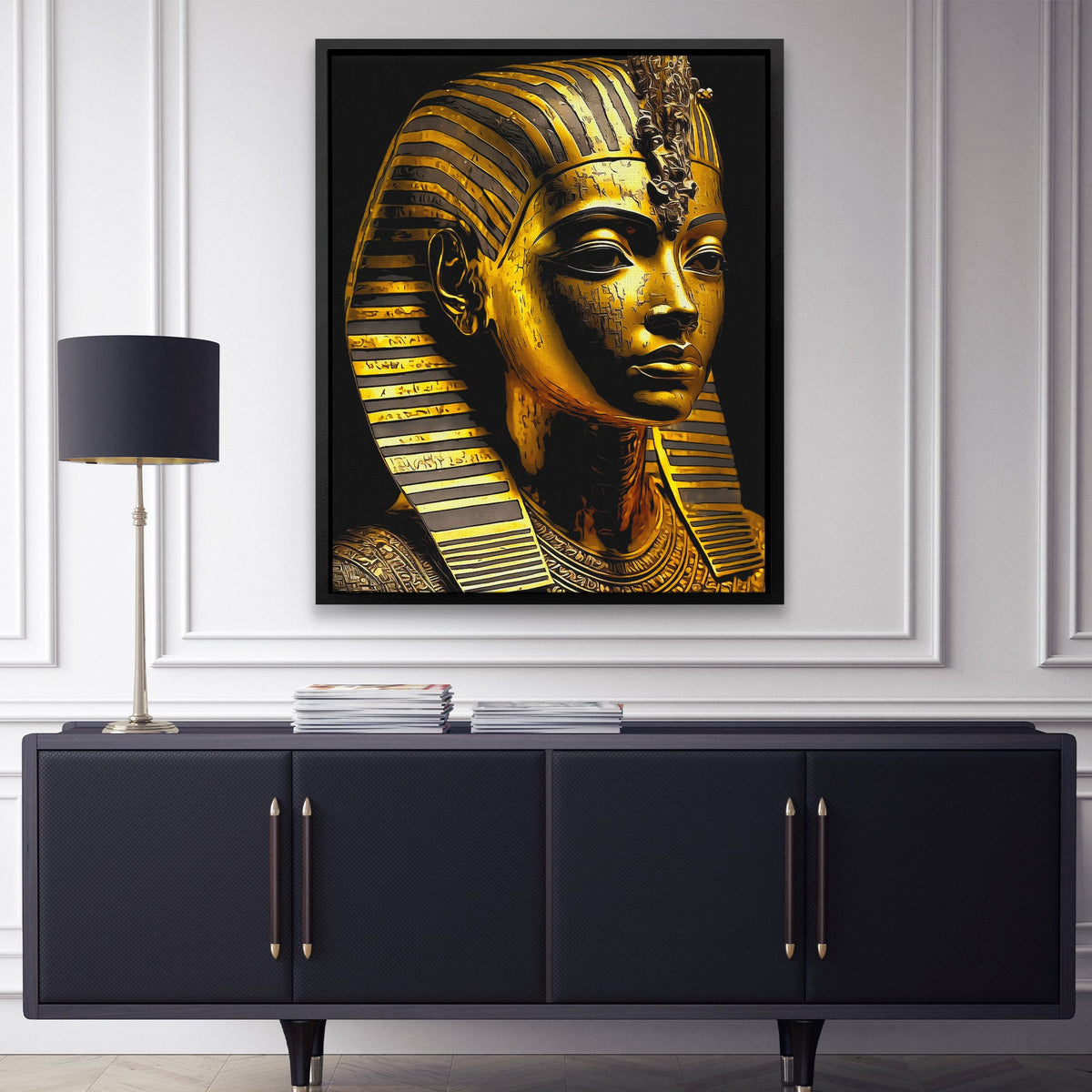 Pharaoh Queen - Luxury Wall Art