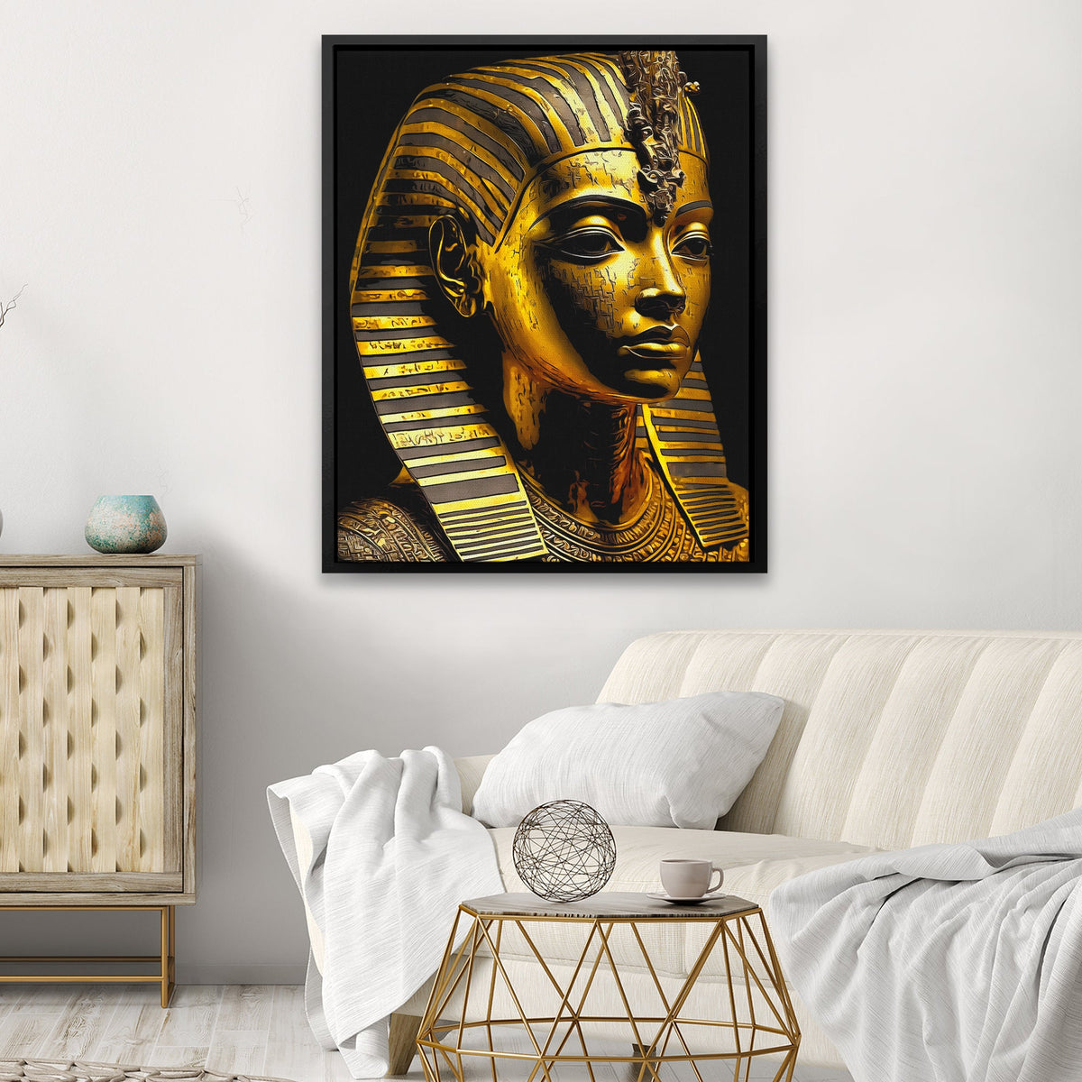 Pharaoh Queen - Luxury Wall Art