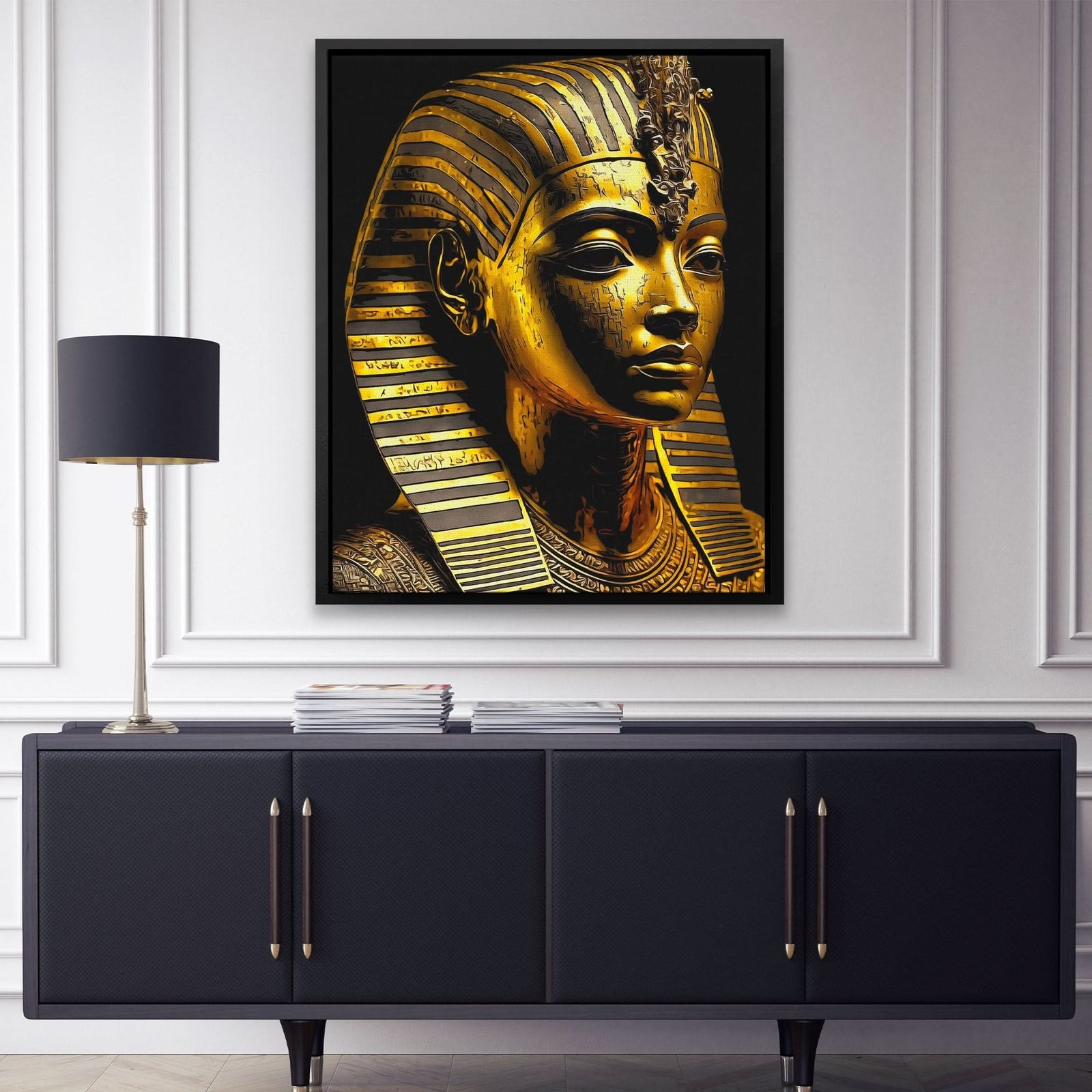 Pharaoh Queen - Luxury Wall Art
