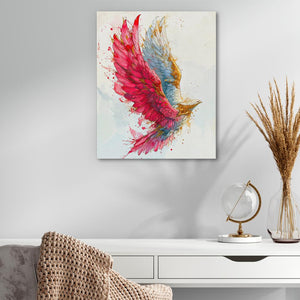 Pink Hawk - Luxury Wall Art